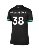 Liverpool Ryan Gravenberch #38 Bortedrakt Dame 2024-25 Korte ermer